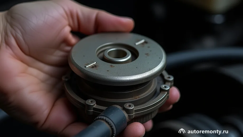 Топливная рампа двигателя K4M со снятым электрическим разъёмом одной форсунки, крупно показаны разъём — болячки ниссан альмера 2015 двигатель